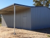 Garage with attached Leanto