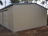 7.5m x 6m x 2.7m High Gable Roof Garage